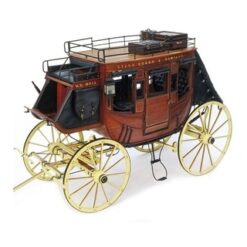 ARTESANIA Stagecoach 1848. 1:10 Deluxe Wood and Metal Model [ART20340]