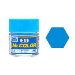 Mr. Color (10ml) Sky Blue (Nr.34) [MRHC034]