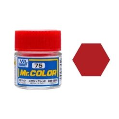 Mr. Color (10ml) Metallic Red (Nr.75) [MRHC075]