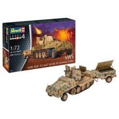 REVELL 1:72 sWS with Flak43 and Sd.Ah58 Ammo Trailer [REV03293]