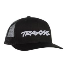 TRUCKER HAT CURVED BILL BLACK [TRX1182-BLK]