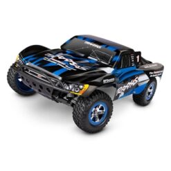 Slash: 1/10-Scale 2WD SC Racing Truck TQ 2.4GHz - Blauw [TRX58034-8BLUE]