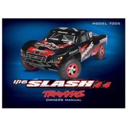 Owners manual. 1/16 Slash 4WD (model 7005) [TRX7097]