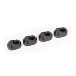 Suspension pin retainer, 6061-T6 aluminum (gray-anodized) (4) [TRX7743-GRAY]