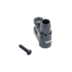 Servo horn, steering, 6061-T6 aluminum (gray-anodized) [TRX7747-GRAY]