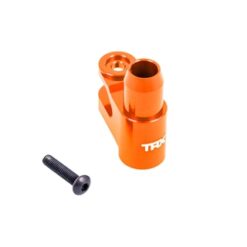 Servo horn, steering, 6061-T6 aluminum (orange-anodized) [TRX7747-ORNG]