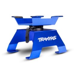 RC car/truck stand, blue (assembled) [TRX8796-BLUE]