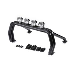 Roll bar (black)/ mounts (front (2). rear (left & right))/ 2 [TRX9262R]