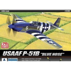 ACADEMY 1:48 USAAF P51B "Blue Nose" [ACAB12303]