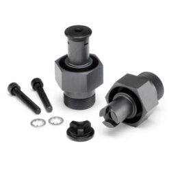 HPI 24Mm Hd Front Hex Hub (Gunmetal) [HPI105612]