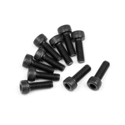 HPI Caphead Screw M2.5X8Mm (10Pcs) [HPI107889]