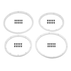 HPI Wheel Bead Lock Rings (White/For 2 Wheels) [HPI110545]