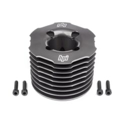 HPI Aluminum Heatsink Head (Gunmetal/F5.9) [HPI117268]