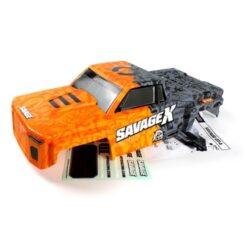 HPI GT-6 Sportcab Painted Truck Body (Orange/Grey) [HPI160105]