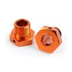 HPI 17mm Hex Hub Adaptor (Orange/2pcs) [HPI160138]