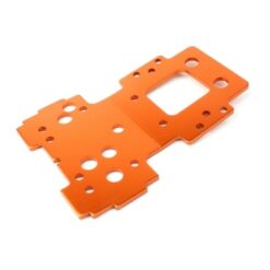 HPI Bulkhead Lower Plate 2.5mm (Flux/Orange) [HPI160143]