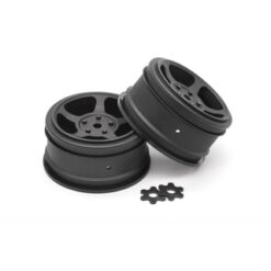 HPI VINTAGE TA2 26mm BLACK 0mm OFFSET (Pr) [HPI160336]