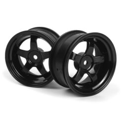 HPI Work Meister S1 Wheel Black 26mm (3mm OS/2pcs) [HPI160524]