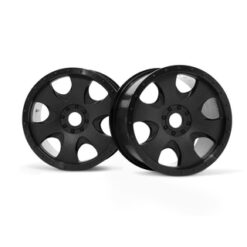 HPI Warlock Wheel Black (83X56Mm/2Pcs) [HPI3191]