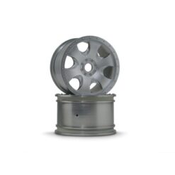 HPI Warlock Wheel Matt Chrome(83X56Mm/2Pcs) [HPI3193]