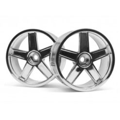 HPI Lp29 Wheel Mf Type Chrome (3Mm Offset/2Pcs) [HPI33476]