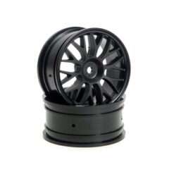 HPI Mesh wheel 26mm zwart (1mm offset) [HPI3711]