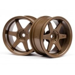 HPI TE37 Wheel 26Mm Bronze (6Mm Offset) [HPI3848]