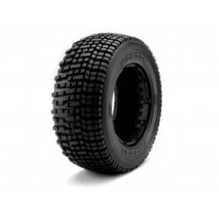 HPI Rodeo Tire (White/Baja 5T/Front/2pcs) [HPI67864]