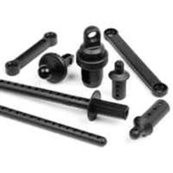 HPI Schokdemperonderdelen + bodysteun [HPI85610]