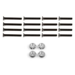 HPI Wheel Washer (Silver/4Pcs) [HPI86985]