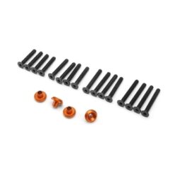 HPI Wheel Washer (Orange/4Pcs) [HPI86986]