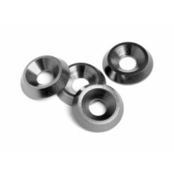 HPI Cone Washer 3X9X2Mm (Gunmetal/4Pcs) [HPI88008]