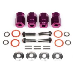 HPI Aluminum Wide Hex Hub 12Mm (24Mm Wide/Purple) [HPI88055]