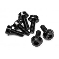 HPI Flanged Cap Head Screw M3X8Mm (6Pcs) [HPI94453]