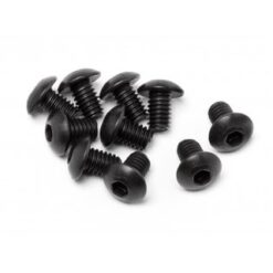 HPI Button Head Screw M4X6Mm (Hex Socket/10Pcs) [HPI94552]