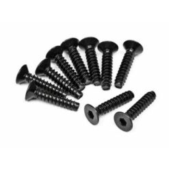 HPI TP. Flat Head Screw M4X18mm (Hex Socket/10pcs) [HPI94632]