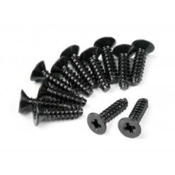 HPI TP FLAT HEAD SCREW M2.6X10MM (12PCS) [HPIZ477]