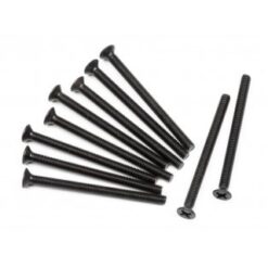 HPI Flat Head Screw M3X40Mm (10Pcs) [HPIZ536]