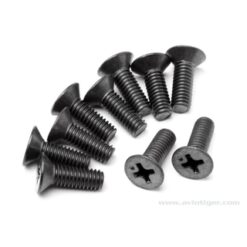 HPI Flat head screw M4 x 12mm [HPIZ623]