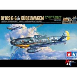 TAMIYA 1:48 Dt. BF109 G-6 & Kübelwagen 82 [TA25204]