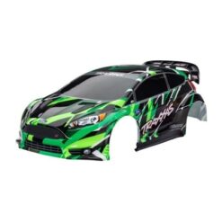 Body. Ford Fiesta ST Rally VXL. green (painted. decals appli [TRX7427-GRN]