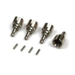 BLACKZON Metal Diff. OutDrive Cups (4pcs) [AV540238]