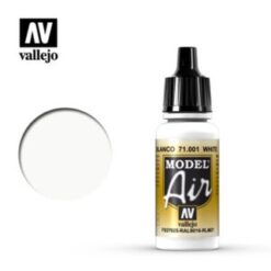 VALLEJO Model Air (001) White (17ml.) (FS37925-RAL9016-RLM21) [VAL71001]