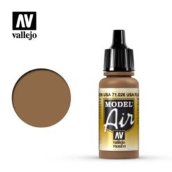 VALLEJO Model Air (026) Us Flat Brown (17ml.) (FS30215) [VAL71026]