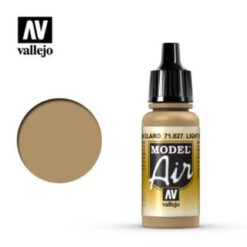 VALLEJO Model Air (027) Light Brown (17ml.) [VAL71027]