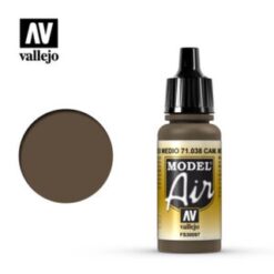 VALLEJO Model Air (038) Camo Medium Brown (17ml.) (FS30097) [VAL71038]