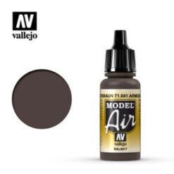 VALLEJO Model Air (041) Armour Brown (17ml.) (RAL8017) [VAL71041]