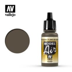 VALLEJO Model Air (043) Us Olive Drab (17ml.) (FS34087) [VAL71043]