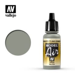 VALLEJO Model Air (045) Cement Grey (17ml.) (RAL7033) [VAL71045]