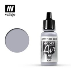 VALLEJO Model Air (063) Silver (17ml.) (RLM01) [VAL71063]